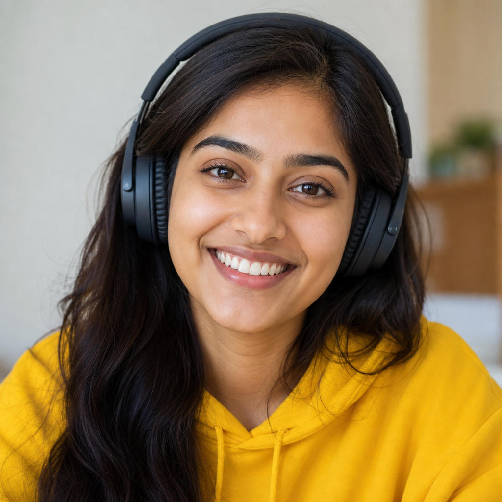 Shreya on live call